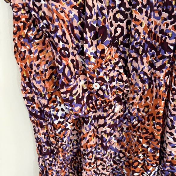 Suncoo Paris Women's Multicolor Animal Print Dress - Size M/L (T3) NWOT - Picture 6 of 7